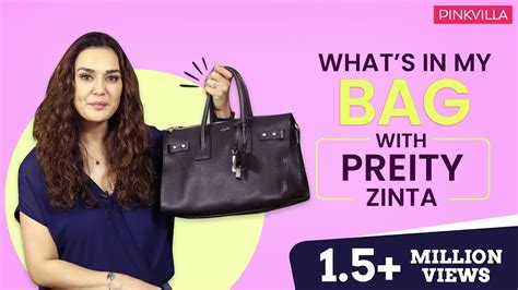 What's in my bag with Preity Zinta 